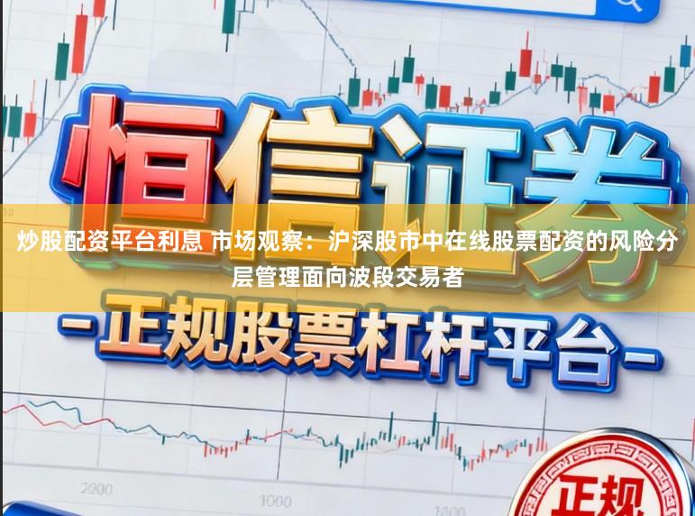 炒股配资平台利息 市场观察：沪深股市中在线股票配资的风险分层管理面向波段交易者