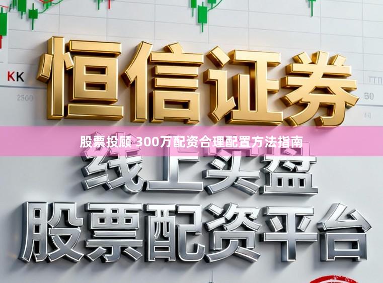 股票投顾 300万配资合理配置方法指南